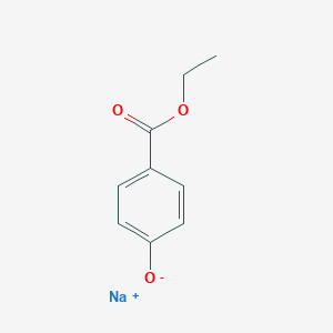 molecular formula C9H9NaO3 B7823678 CID 37103 