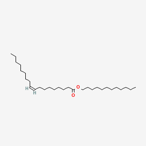 molecular formula C30H58O2 B7823689 Lauryl oleate CAS No. 68412-06-6