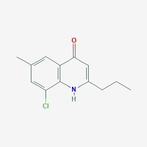 8-Chloro-6-methyl-2-propylquinolin-4(1H)-one