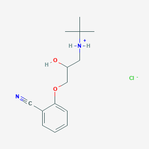 2-(3-tert-Butylamino-2-hydroxypropoxy)benzonitrile hydrochloride
