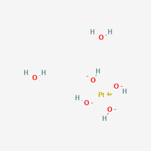molecular formula H8O6Pt B7824145 Platinum, diaquatetrahydroxy- CAS No. 52438-26-3