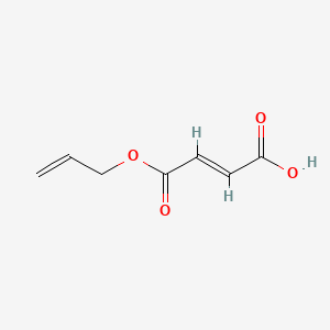 molecular formula C7H8O4 B7824173 Allyl hydrogen 2-butenedioate CAS No. 44981-48-8