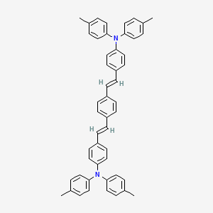 molecular formula C50H44N2 B7824186 1,4-Bis[4-(di-p-tolylamino)styryl]benzene 