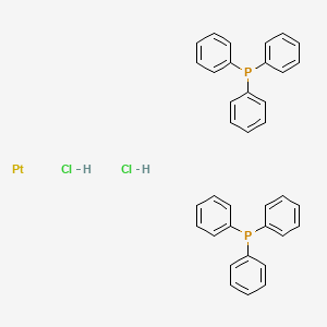 molecular formula C36H32Cl2P2Pt B7824440 顺式-双(三苯基膦)铂(II)二氯化物 
