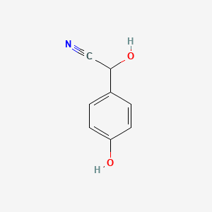 molecular formula C8H7NO2 B7824525 4-Hydroxymandelonitrile CAS No. 6851-36-1
