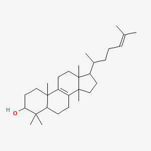 molecular formula C30H50O B7824532 羊毛甾-8,24-二烯-3-醇 