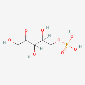 [(2,3,5-Trihydroxy-4-oxopentyl)oxy]phosphonic acid