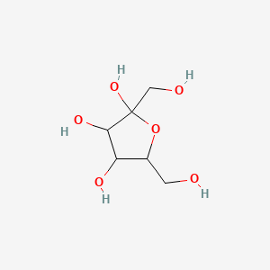 molecular formula C6H12O6 B7824571 2,5-Bis(hydroxymethyl)oxolane-2,3,4-triol 