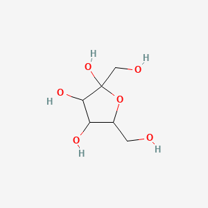 molecular formula C6H12O6 B7824571 2,5-双(羟甲基)氧杂环-2,3,4-三醇 