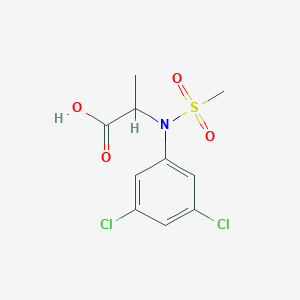 N-(3,5-Dichlorophenyl)-N-(methylsulfonyl)alanine