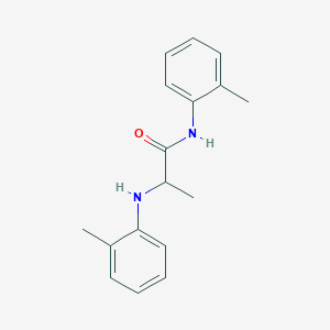 molecular formula C17H20N2O B7824768 N-(o-Tolyl)-2-(o-tolylamino)propanamide 