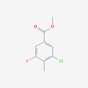 3-Chloro-5-iodo-4-methyl-benzoic acid methyl ester