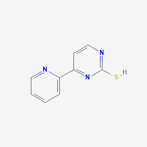 molecular formula C9H7N3S B7824781 CID 640226 