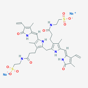molecular formula C37H44N6Na2O10S2 B7824843 双牛磺酸双钠胆红素结合物 
