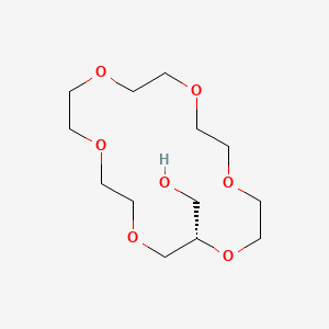molecular formula C13H26O7 B7824859 (S)-1,4,7,10,13,16-Hexaoxacyclooctadecane-2-methanol CAS No. 80004-04-2
