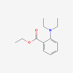 molecular formula C13H19NO2 B7824887 Ethyl 2-(diethylamino)benzoate CAS No. 94023-76-4