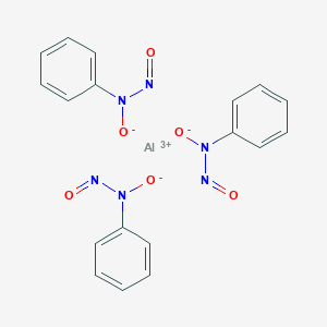 molecular formula C18H15AlN6O6 B7824932 N-亚硝基-N-苯基羟胺铝盐 