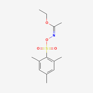 Ethyl O-(2-mesitylenesulfonyl)acethydroxamate