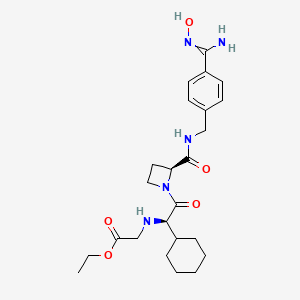 molecular formula C24H35N5O5 B7825022 Ximelagatran [MI] 