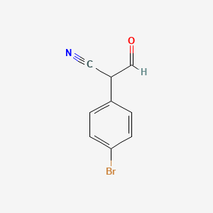 2-(4-Bromophenyl)-3-oxopropanenitrile