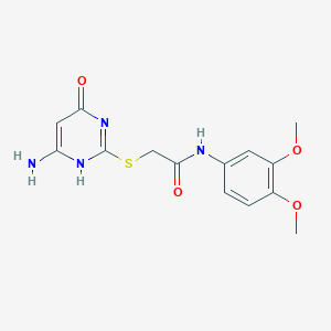 molecular formula C14H16N4O4S B7825131 CID 3943837 