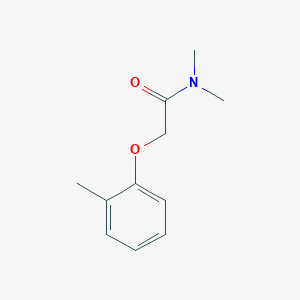 molecular formula C11H15NO2 B7825152 N,N-dimethyl-2-(2-methylphenoxy)acetamide 