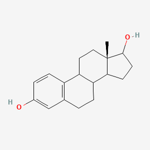 molecular formula C18H24O2 B7825465 Alfatradiol;Epiestradiol;Epiestrol 