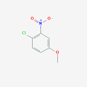 molecular formula C7H6ClNO3 B078255 4-氯-3-硝基苯甲醚 CAS No. 10298-80-3