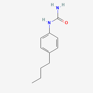 molecular formula C11H16N2O B7825525 1-(4-Butylphenyl)urea 