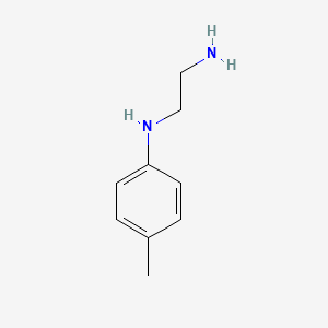 molecular formula C9H14N2 B7825608 1,2-Ethanediamine, N-(4-methylphenyl)- CAS No. 50622-50-9