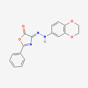 molecular formula C17H13N3O4 B7825671 CID 43926480 