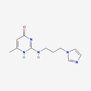 molecular formula C11H15N5O B7825677 CID 21000972 