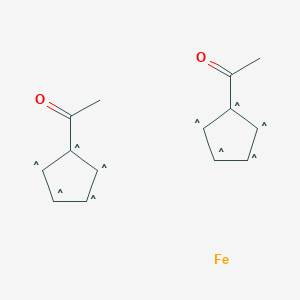 molecular formula C14H14FeO2 B7825690 1,1'-Diacetylferrocen 
