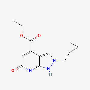 molecular formula C13H15N3O3 B7825747 CID 45602116 