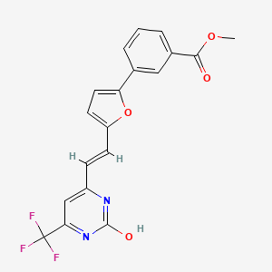 molecular formula C19H13F3N2O4 B7825892 CID 5291761 