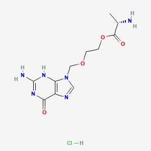 molecular formula C11H17ClN6O4 B7825938 CID 46780100 