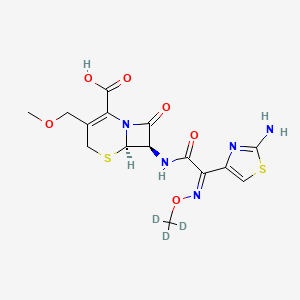 molecular formula C15H17N5O6S2 B7825953 Cefpodoxime-d3 