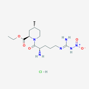 molecular formula C15H29ClN6O5 B7825975 Argatroban Intermediate 