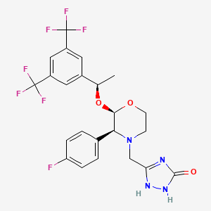 molecular formula C23H21F7N4O3 B7825995 CID 6918365 