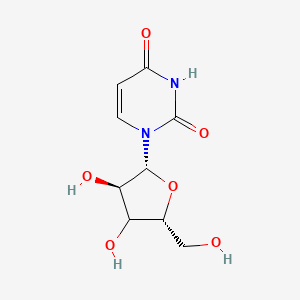 molecular formula C9H12N2O6 B7826007 尿嘧啶 1-β-D-阿拉伯呋喃核苷 