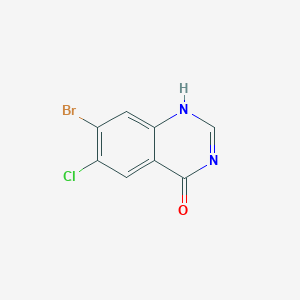 molecular formula C8H4BrClN2O B7826021 CID 12905621 