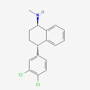 molecular formula C17H17Cl2N B7826134 rac-trans-Sertraline CAS No. 107508-17-8