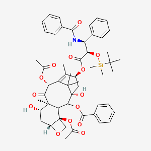 molecular formula C53H65NO14Si B7826213 2'-O-(叔丁基二甲基甲硅烷基)紫杉醇 