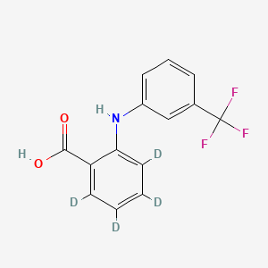 molecular formula C14H10F3NO2 B7826239 Flufenamic Acid-d4 