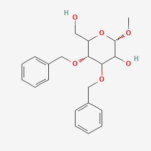 molecular formula C21H26O6 B7826257 Methyl 3,4-Di-O-benzyl-alpha-D-mannopyranoside 