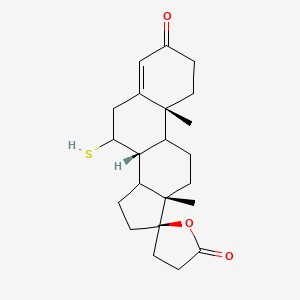 molecular formula C22H30O3S B7826343 7alpha-Thio Spironolactone 