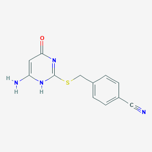 molecular formula C12H10N4OS B7826375 CID 798922 