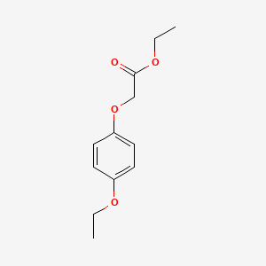 molecular formula C12H16O4 B7826384 Ethyl 2-(4-ethoxyphenoxy)acetate 