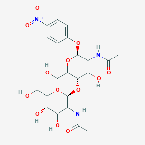 molecular formula C22H31N3O13 B7826406 4-Nitrophenyl N,N'-diacetyl-beta-D-chitobioside 