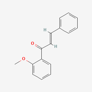 molecular formula C16H14O2 B7826465 (2E)-1-(2-Methoxyphenyl)-3-phenylprop-2-en-1-one CAS No. 6948-61-4